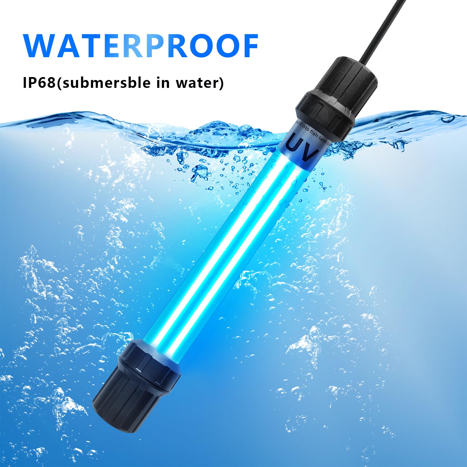 coospider-repta 18W Aquarium UV Light installation video screenshot