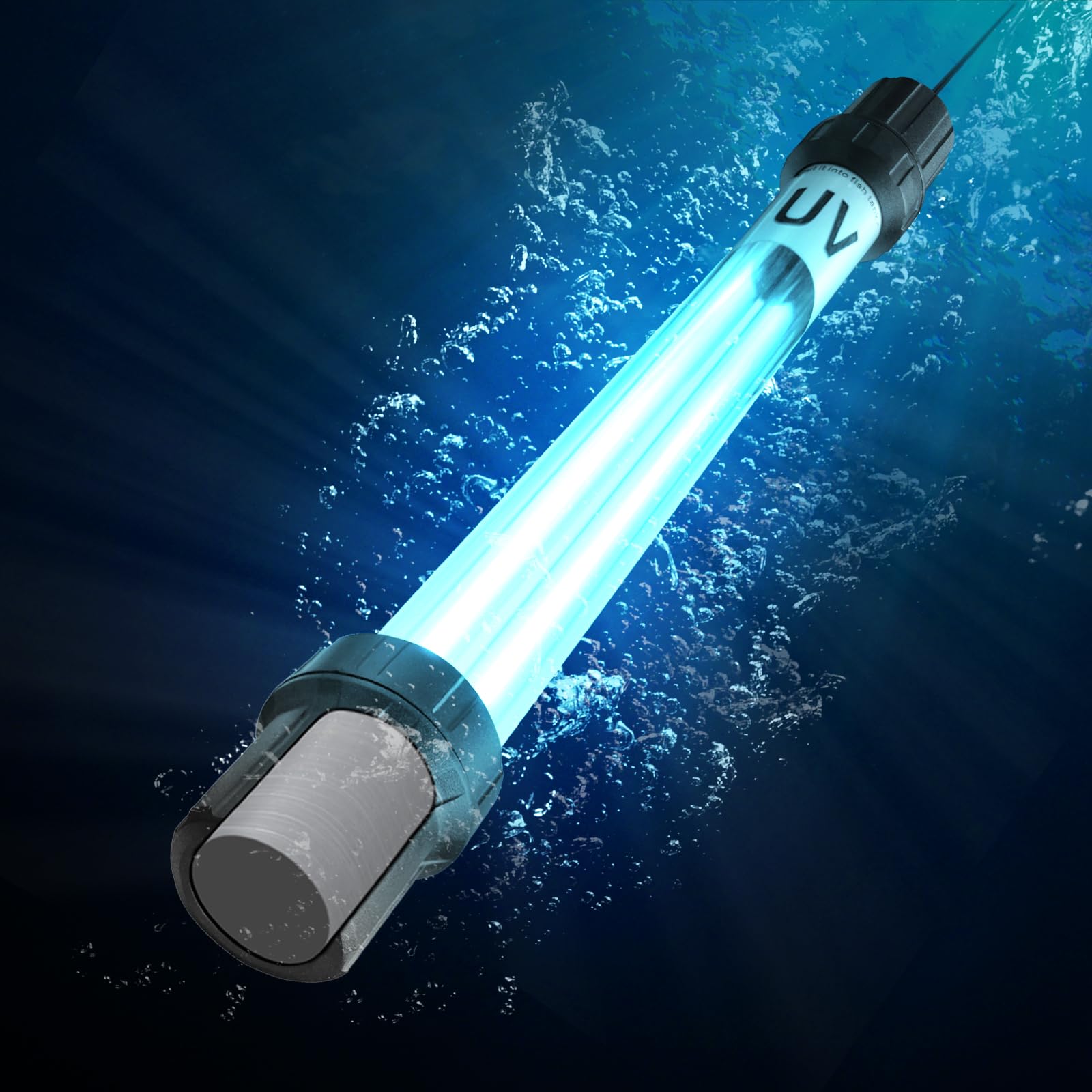 coospider-repta 32W Aquarium UV Light front view