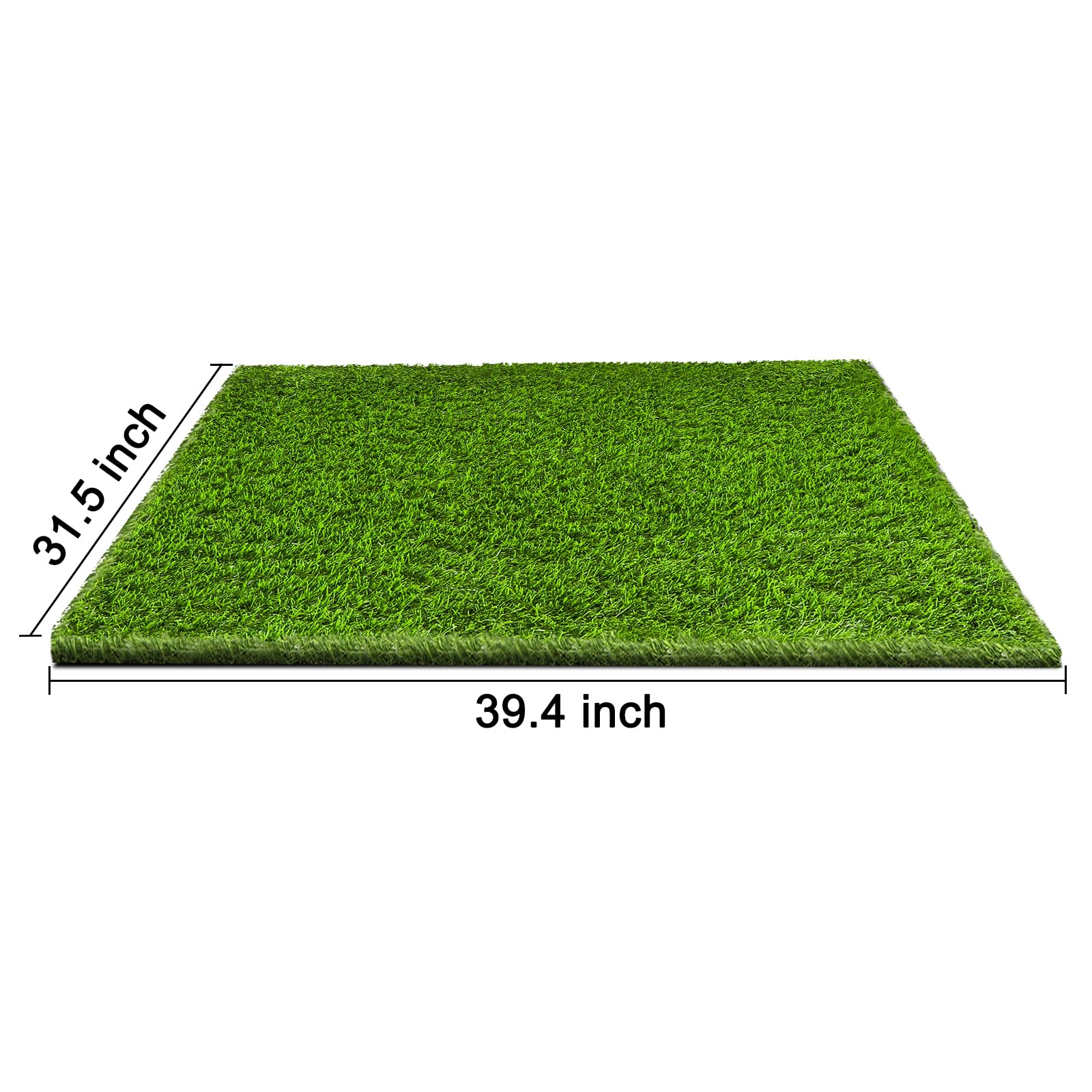 CooZero Artificial Grass Mat on a patio