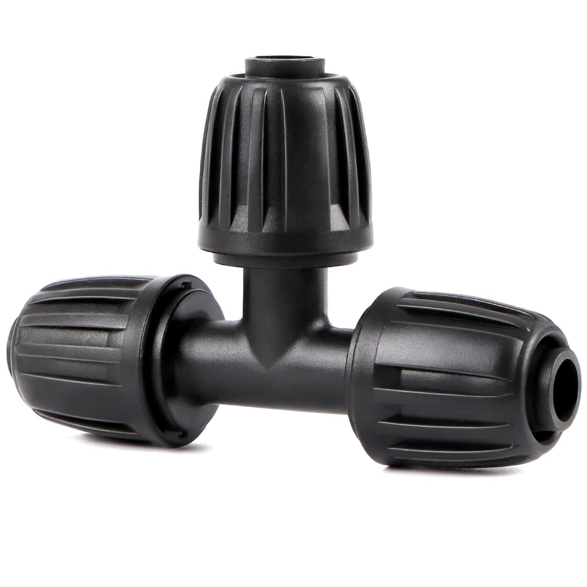 Copadri 10 pieces 1/2 inch drip irrigation tee fittings front view