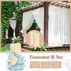 Copkim Outdoor Curtain Weights in packaging