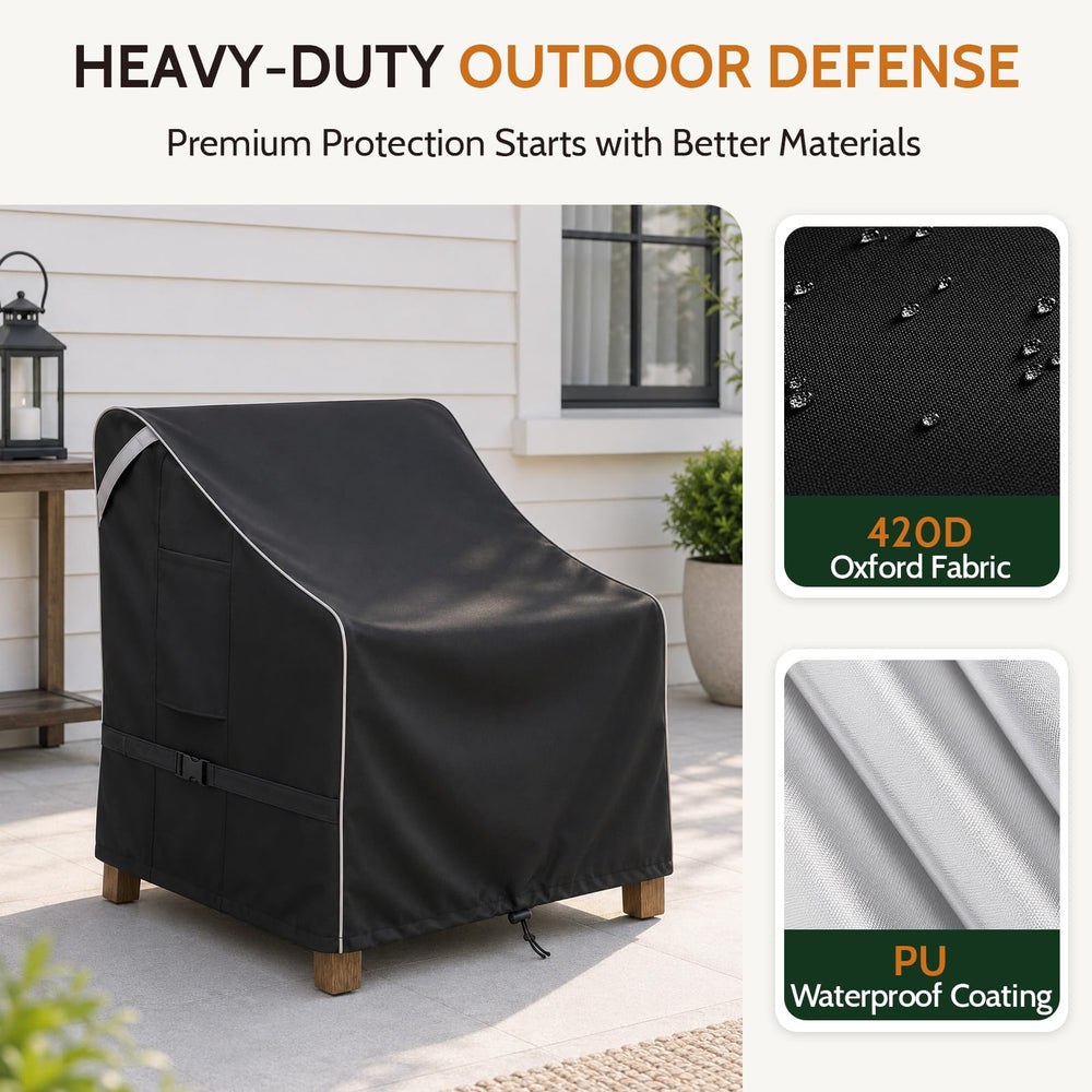 COSFLY Outdoor Patio Chair Cover on patio chair