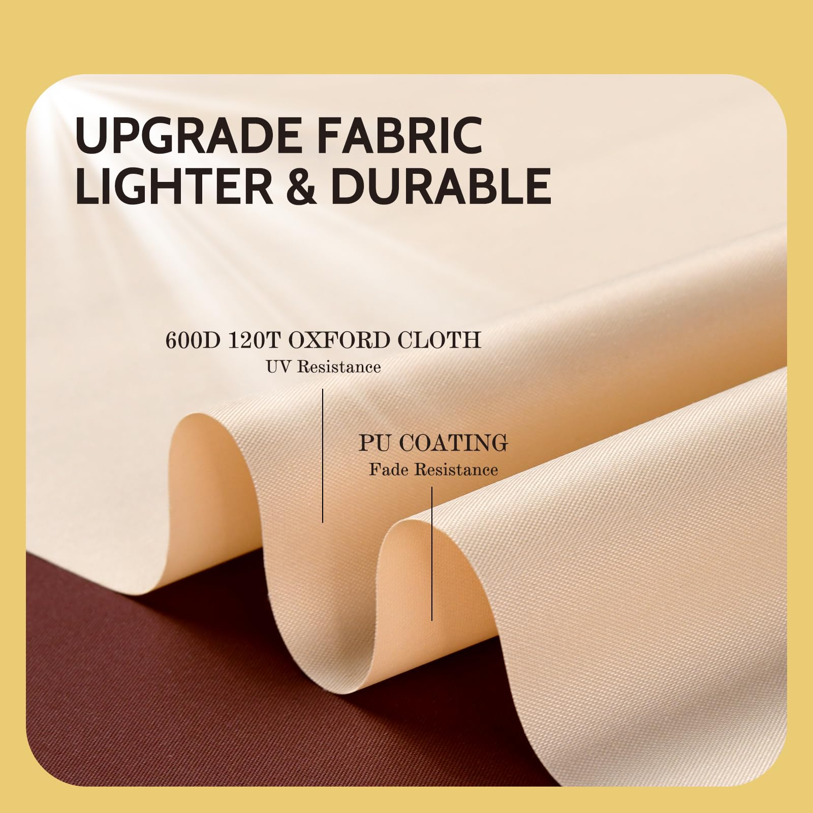 COSFLY patio cover over furniture set in outdoor setting