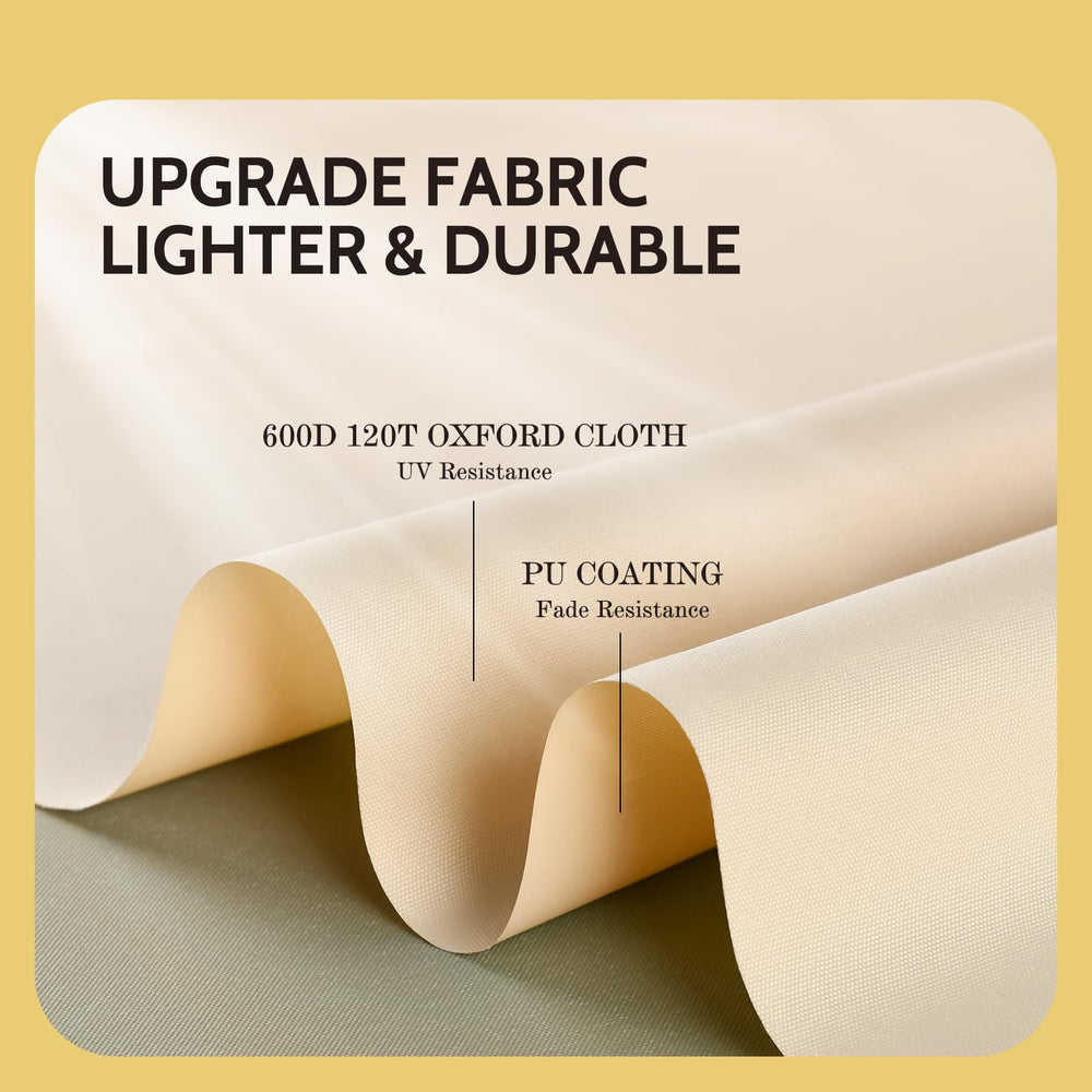 COSFLY patio furniture cover showing adjustable buckle straps