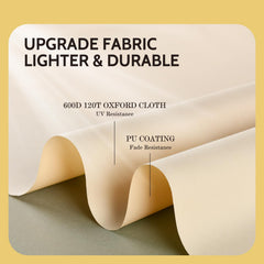 COSFLY patio furniture cover showing adjustable buckle straps