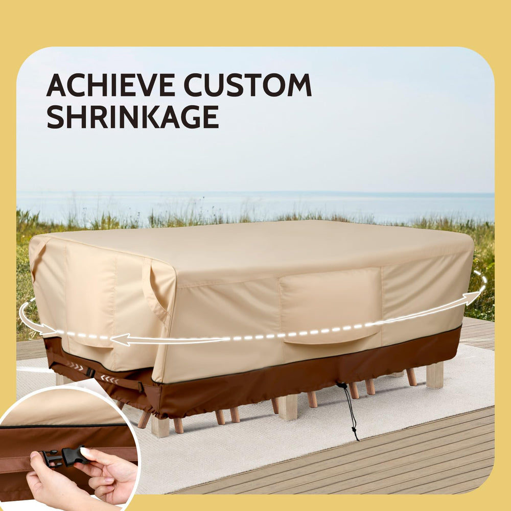 COSFLY patio furniture cover with user manual