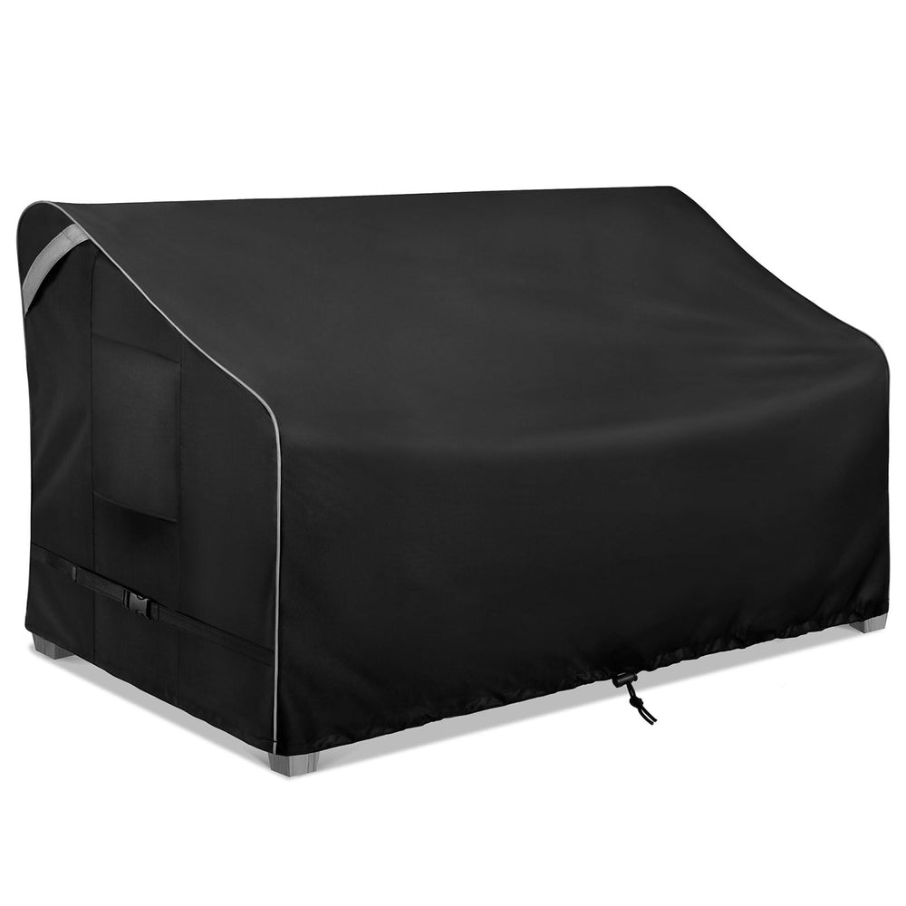 COSFLY Patio Sofa Cover front view showing waterproof fabric