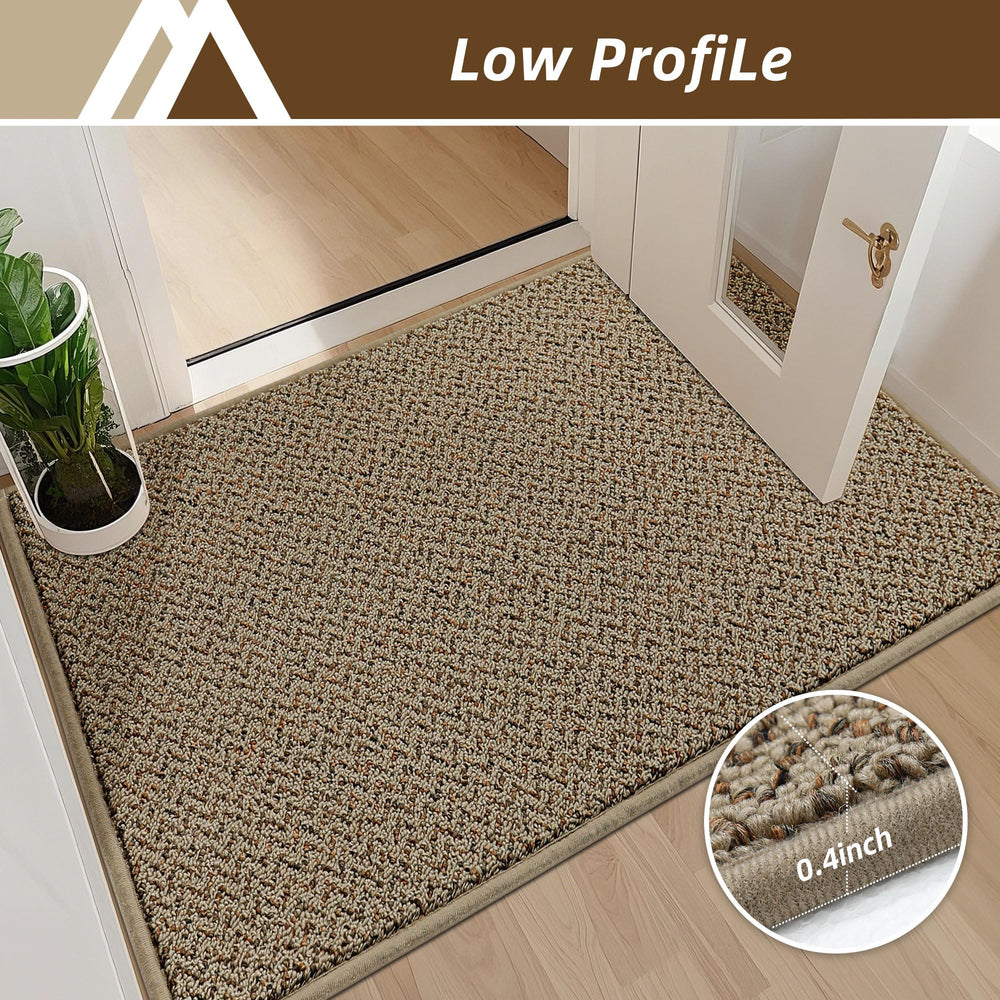 COSY HOMEER Dirt Trapper Door Mat close-up of woven fibers