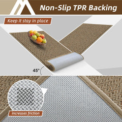 COSY HOMEER Dirt Trapper Door Mat in entryway setting