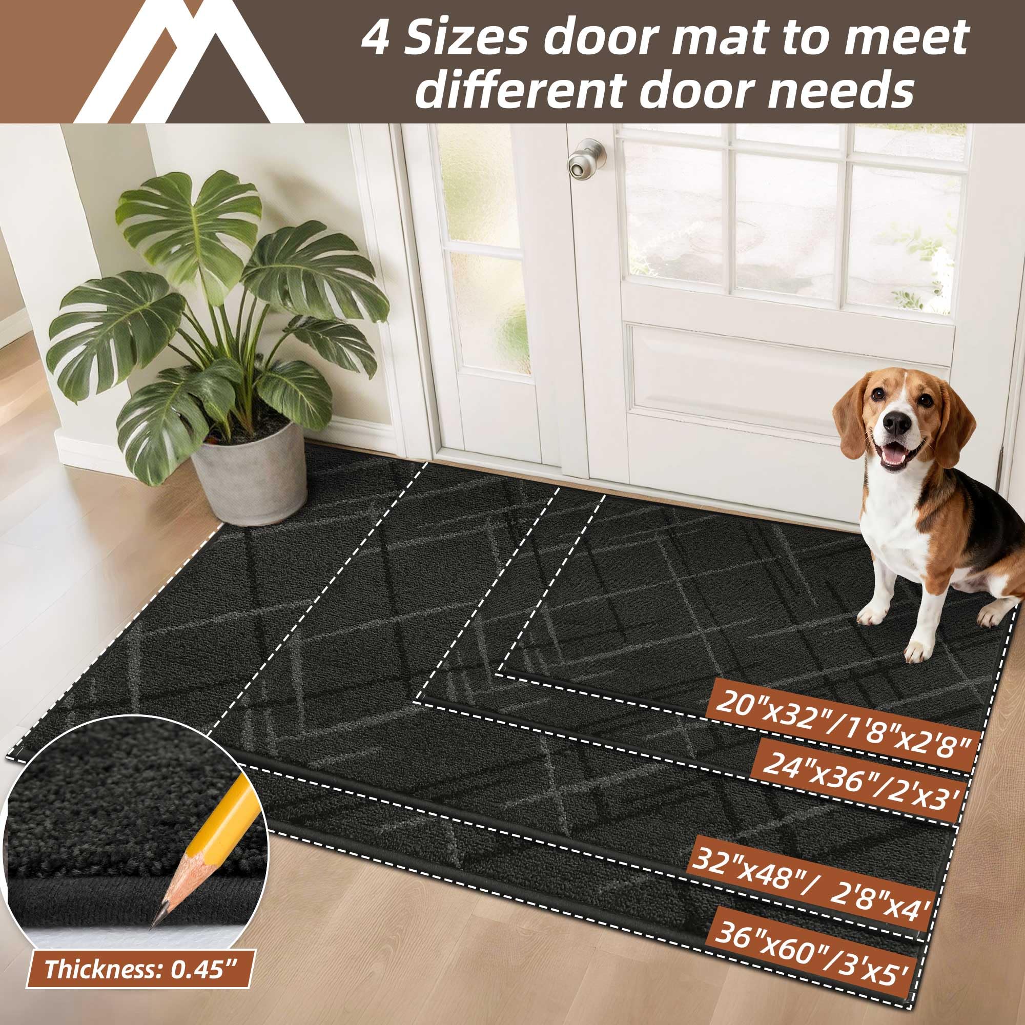 COSY HOMEER Doormat in front of a door