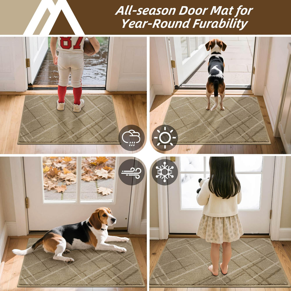 COSY HOMEER doormat rolled up for storage