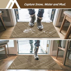 COSY HOMEER doormat showing TPR backing close-up