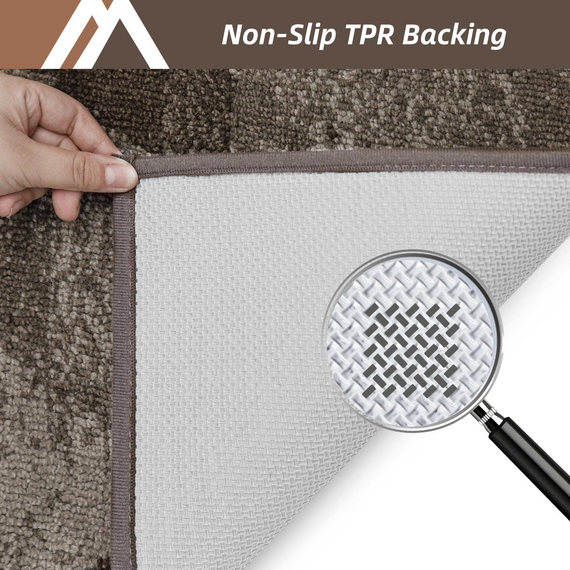 COSY HOMEER Entryway Rug Doormat in use at front door