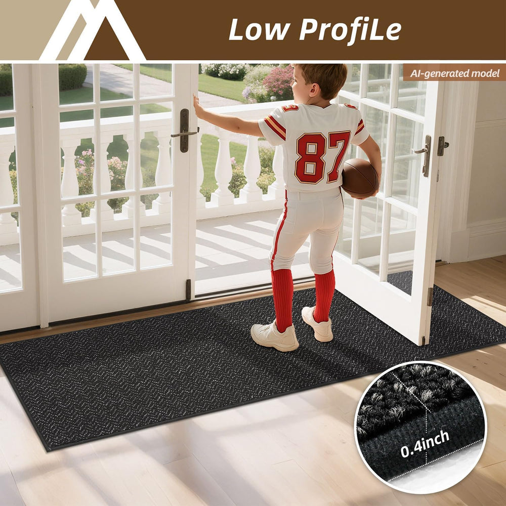 COSY HOMEER Hallway Runner Rug in a kitchen setting