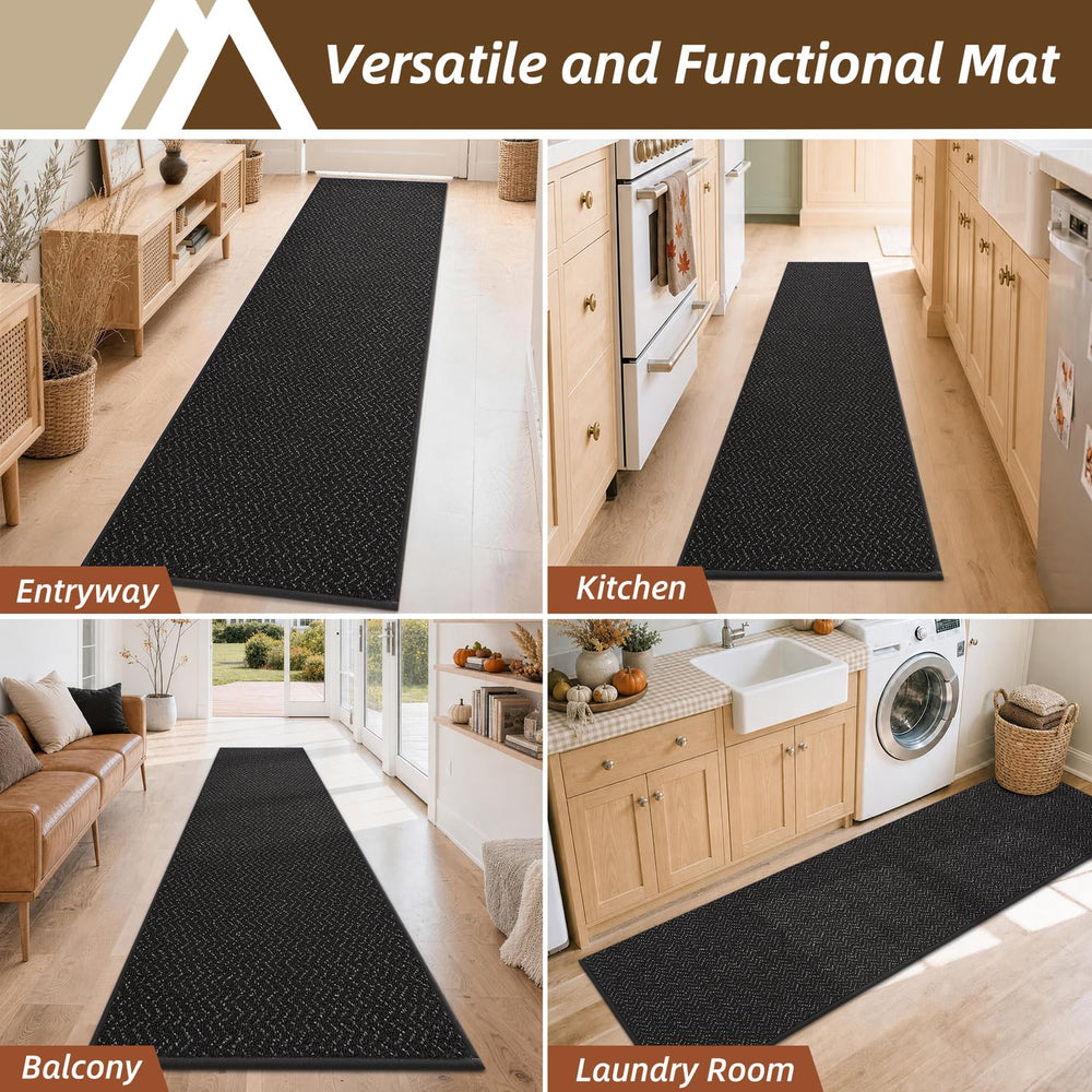 COSY HOMEER Hallway Runner Rug rolled for packaging