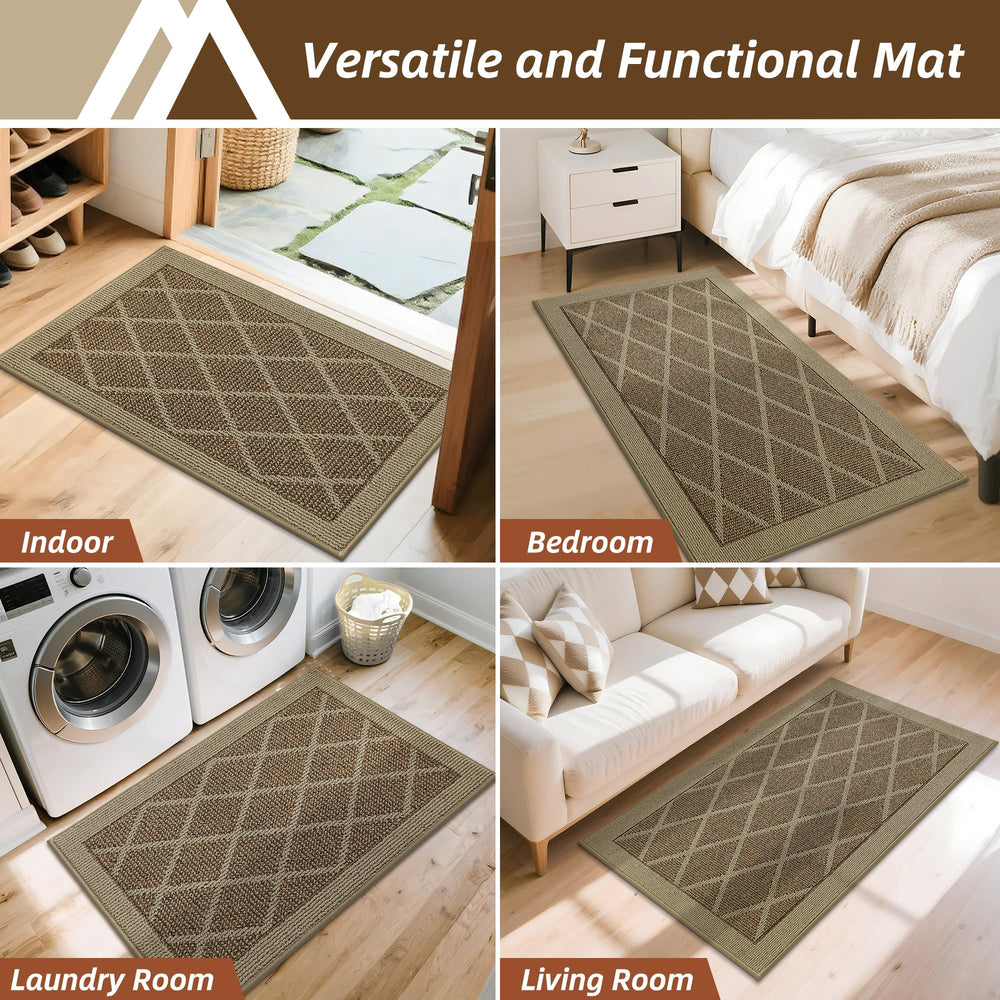 COSY HOMEER Non-Slip Door Mat 5' x 3' size view