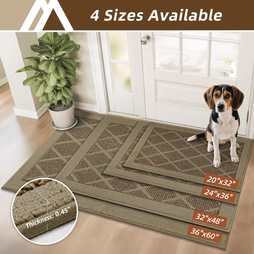 COSY HOMEER Non-Slip Door Mat in front of door
