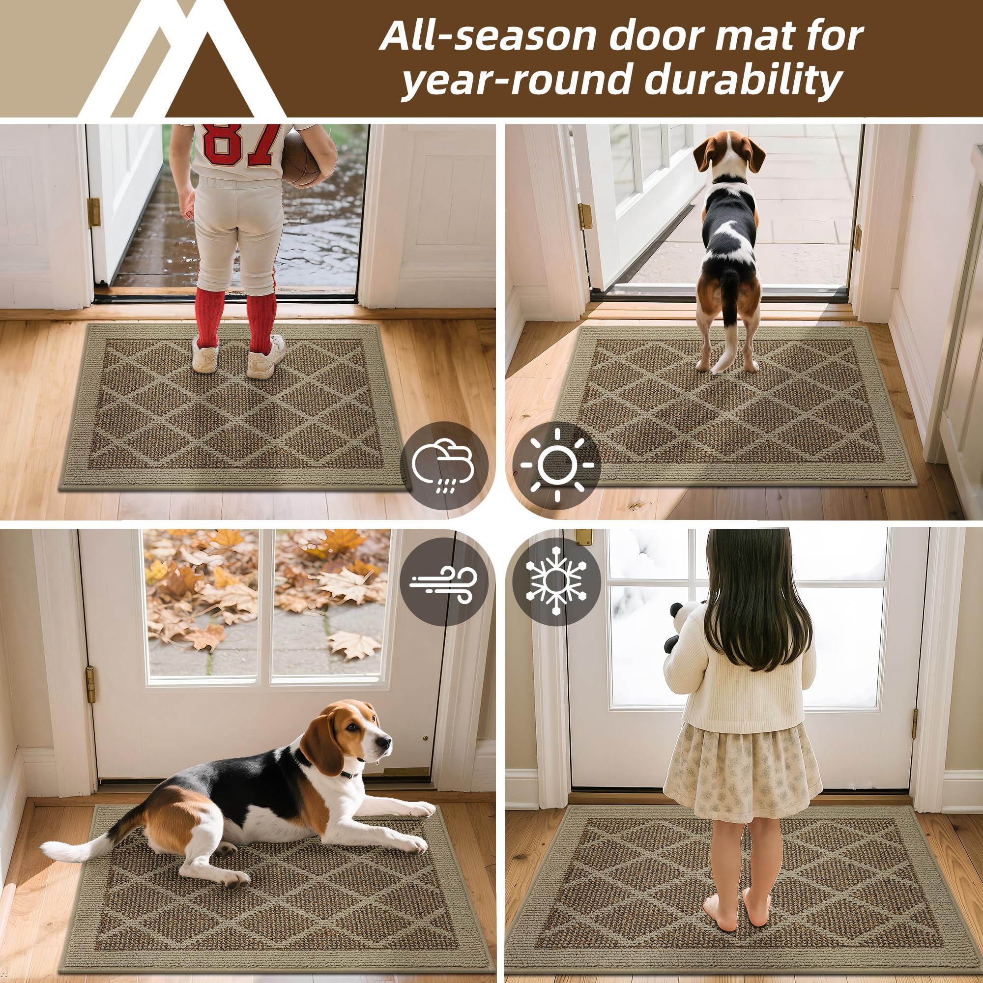 COSY HOMEER Non-Slip Door Mat packaging