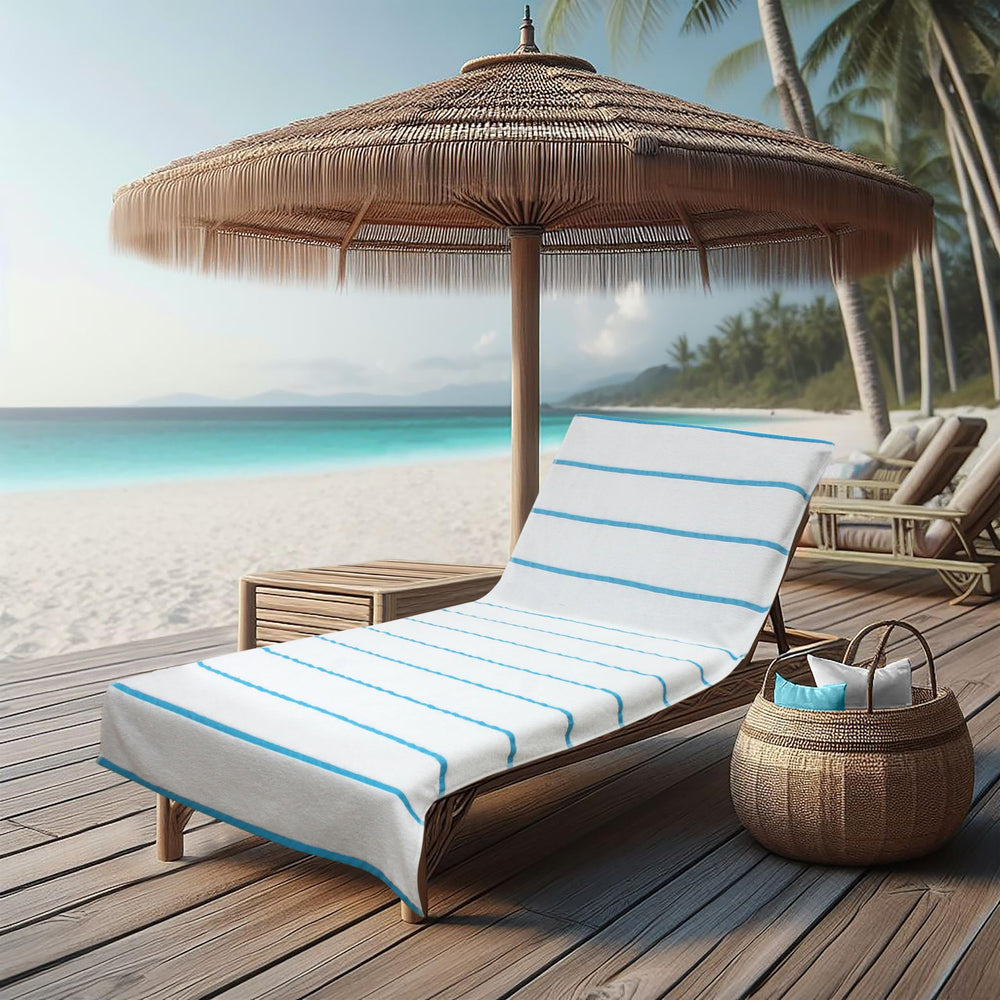 COTTON CRAFT Pool Lounge Chair Covers in packaging
