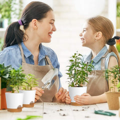 Cotton rope and watering lip included with WSMKSZ pots