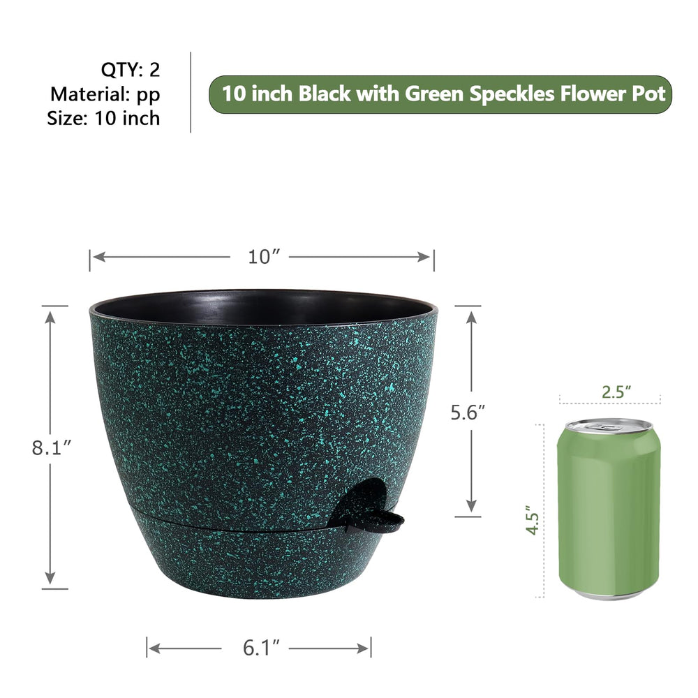 Cotton rope and watering lip included with WSMKSZ self watering pots