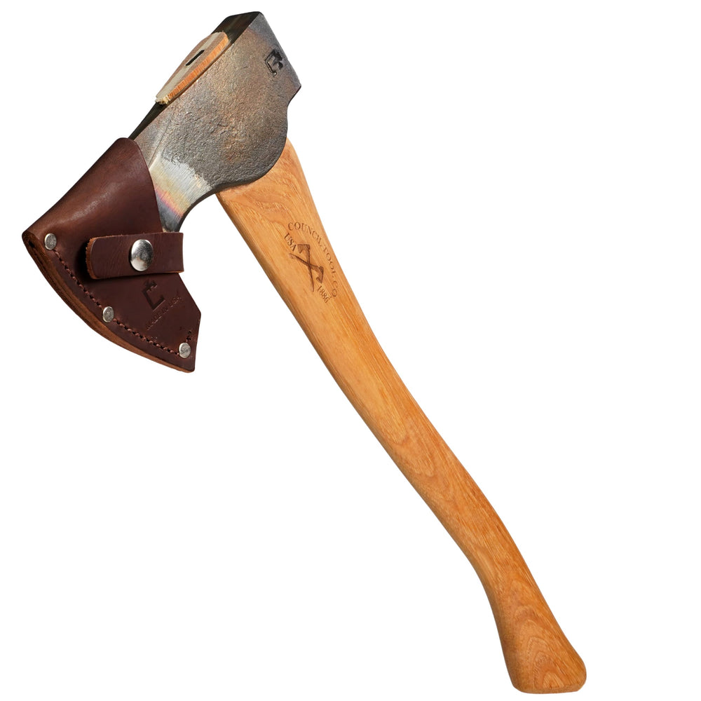 Council Tool Wood-Craft Pack Axe on a wooden surface