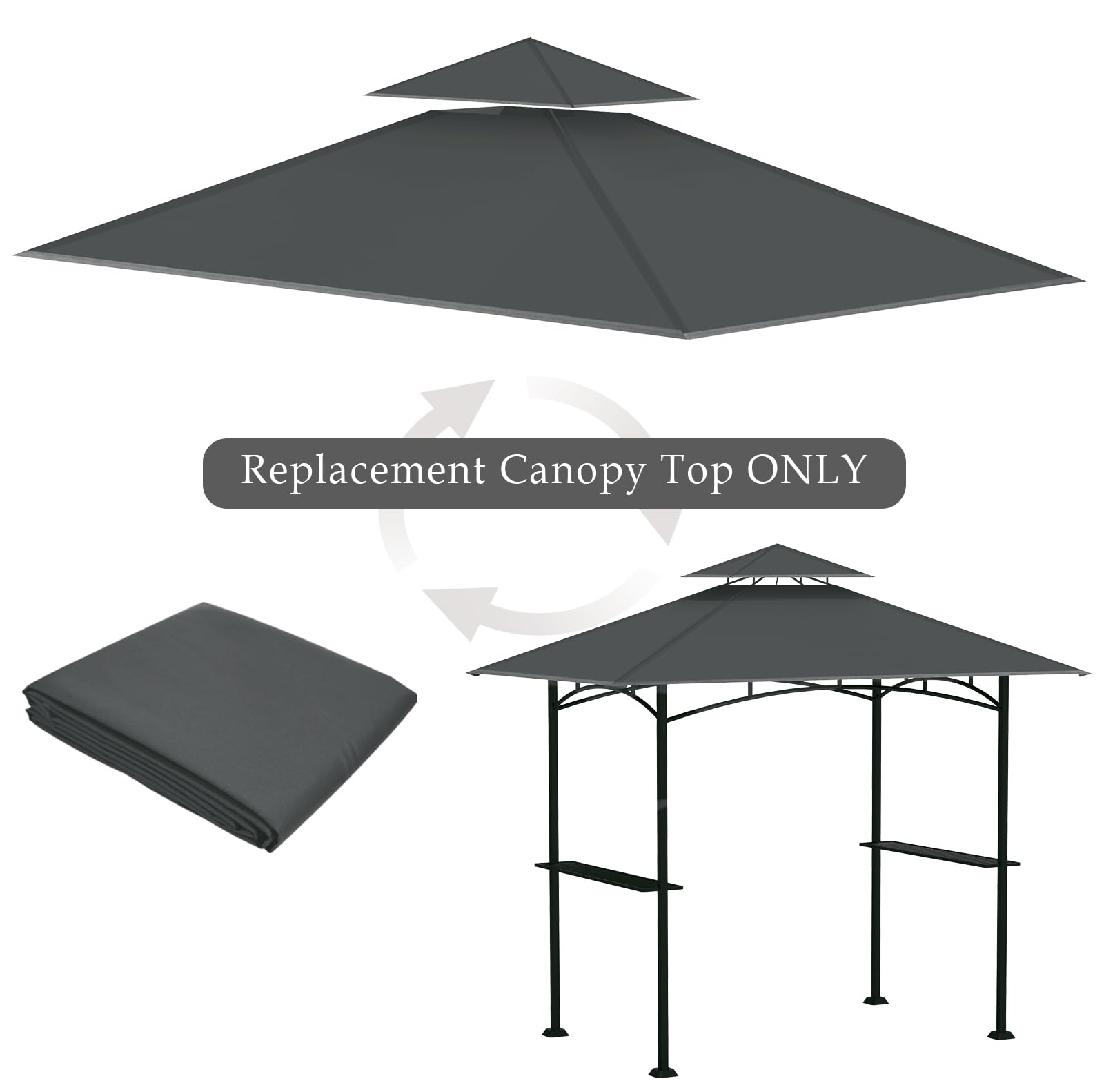 COVBOARD canopy packed for storage