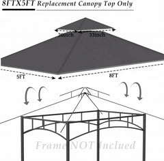 COVBOARD canopy showcasing double roof ventilation design