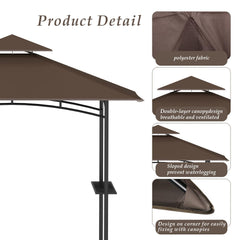 COVBOARD canopy top installation on gazebo