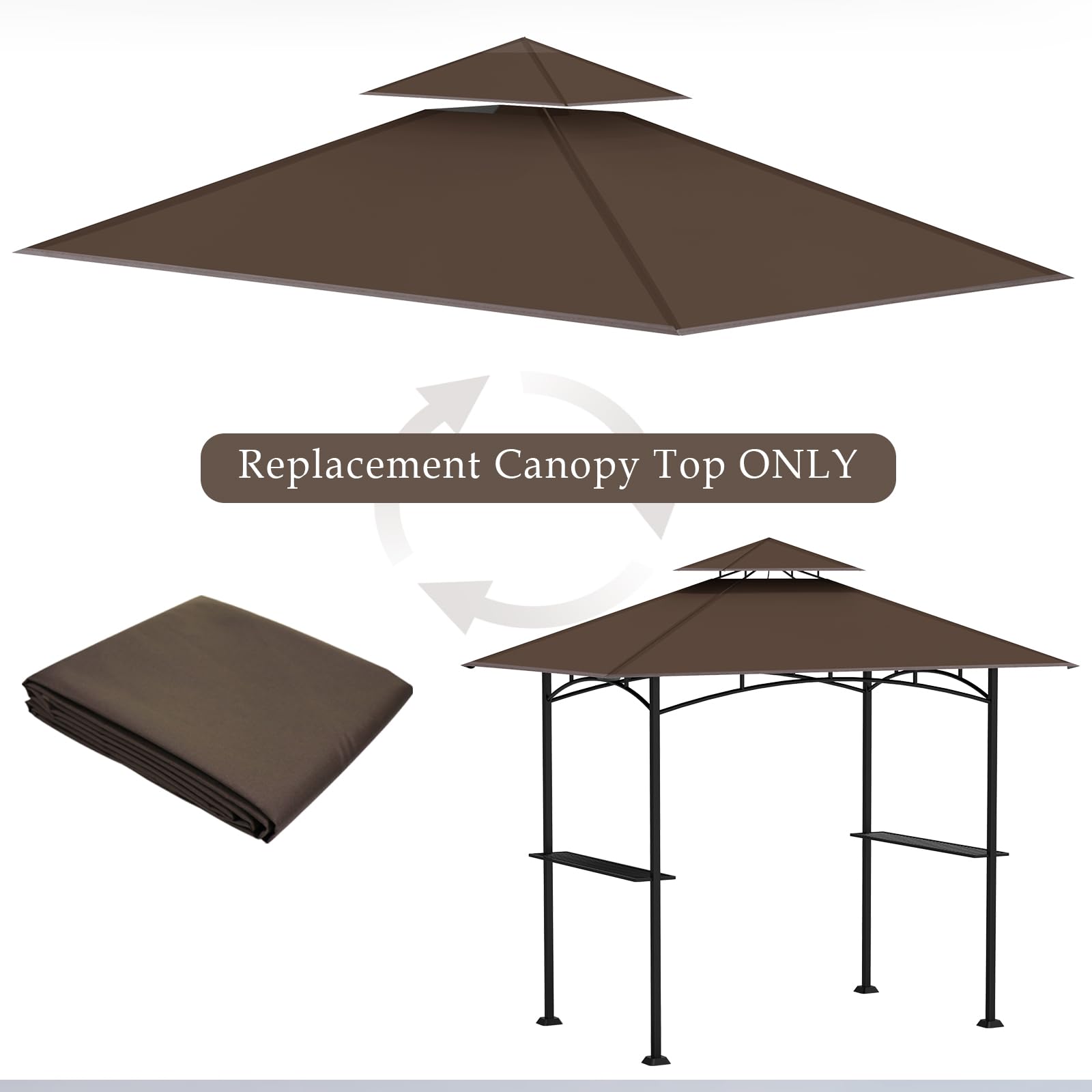 COVBOARD replacement canopy dimensions and specifications