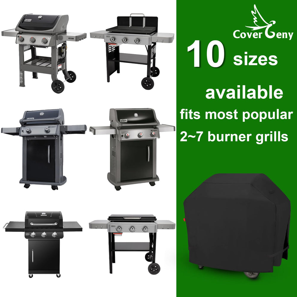 Cover Geny BBQ Grill Cover showing waterproof features
