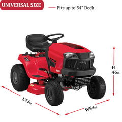 Coverify Lawn Mower Cover on a lawn tractor