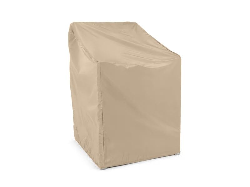 Covermates Classic Chair Cover front view in tan