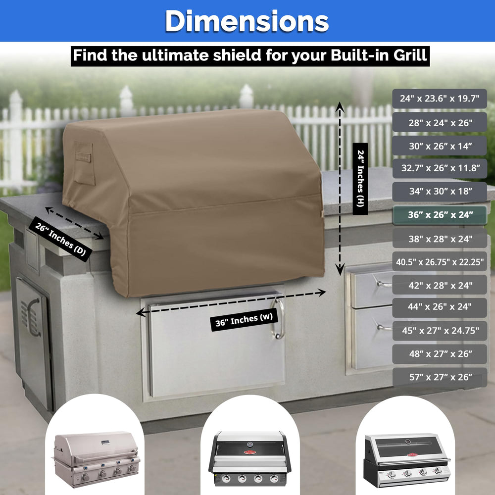 Covers & All Built-in Grill Cover packaging