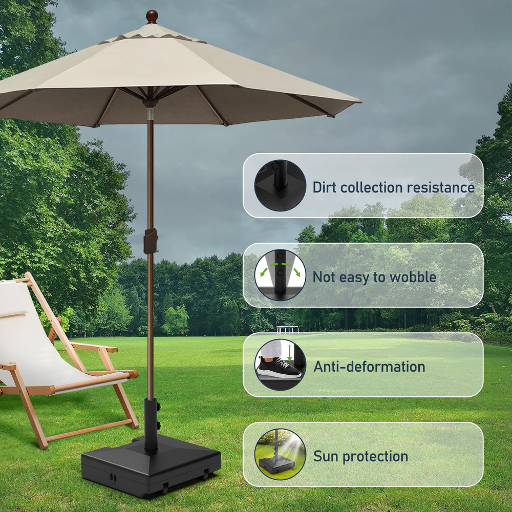 COZEER Umbrella Base filled with sand for stability