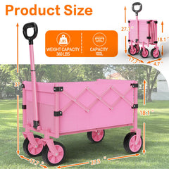 COZEER wagon with wheels on grass