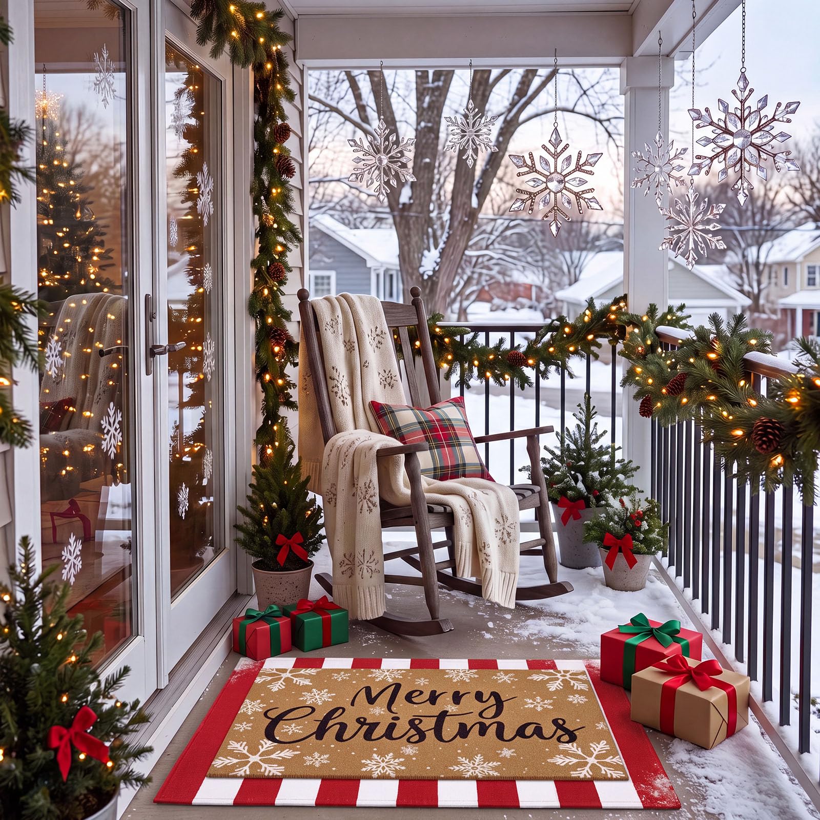 Cozy entrance with Honoson doormat set