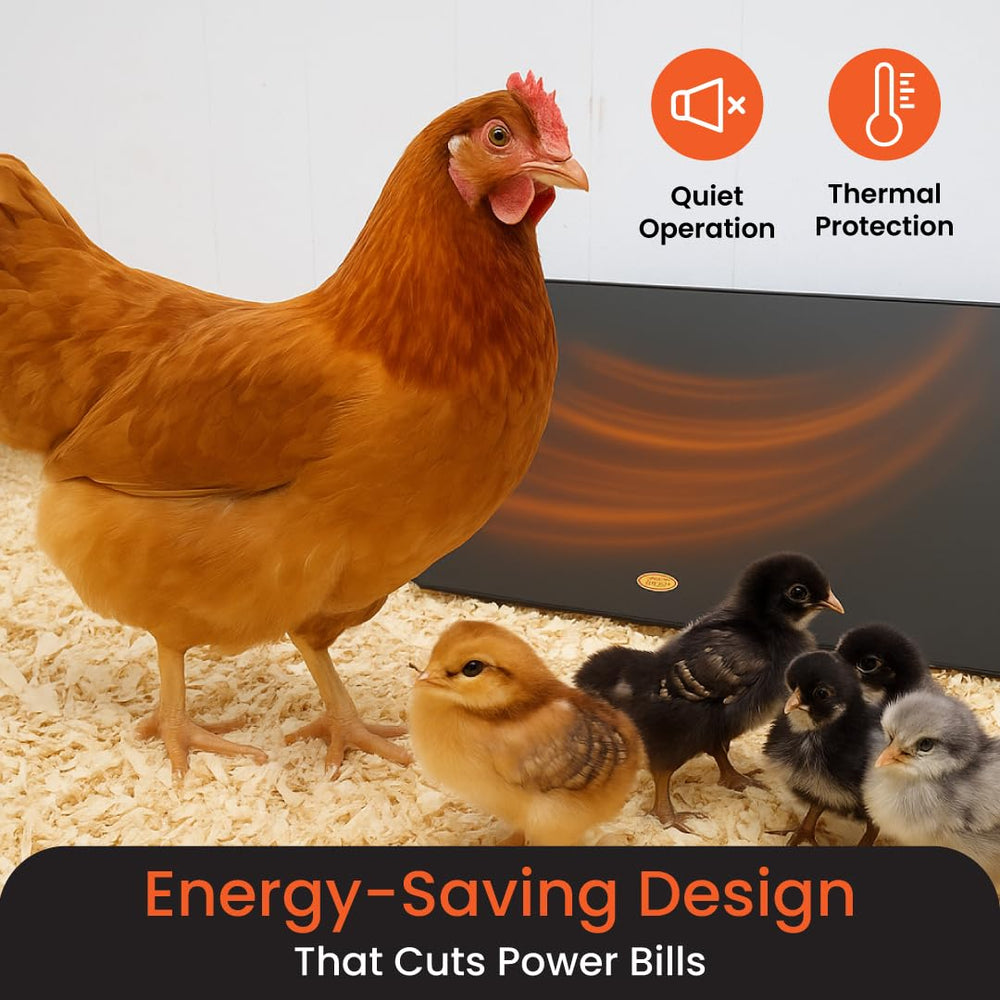 Cozy Products Chicken Coop Heater packaging and contents