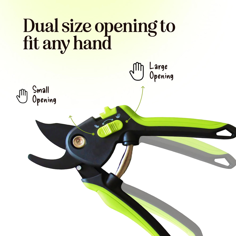 Craft911 pruning shears in use trimming branches