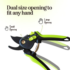 Craft911 pruning shears in use trimming branches