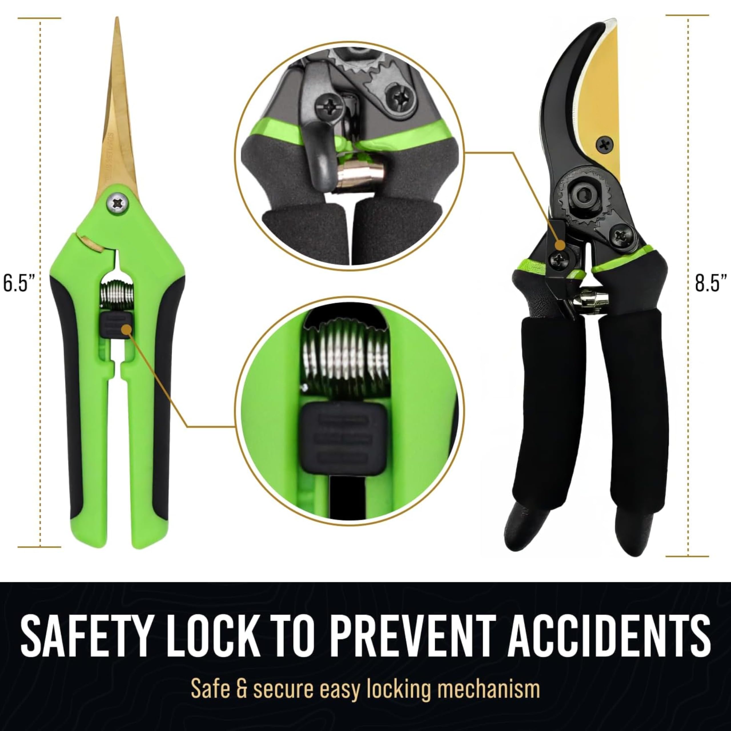 Craft911 pruning shears used on flower garden