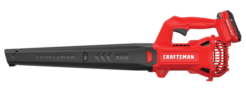 CRAFTSMAN Leaf Blower in use on patio