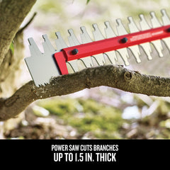 CRAFTSMAN V20 Cordless Hedge Trimmer 22-inch handle detail