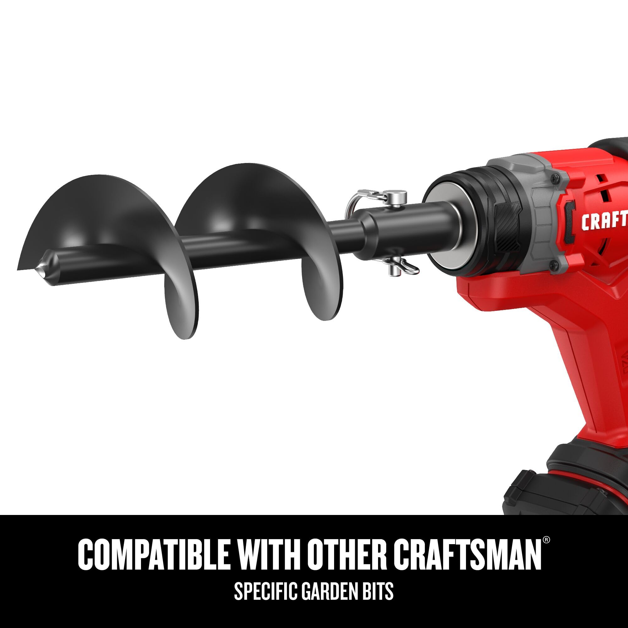 CRAFTSMAN V20 kit showing alloy steel construction