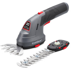 CRAFTZONE Cordless Grass Shear front view with 5.5-inch shrub blade