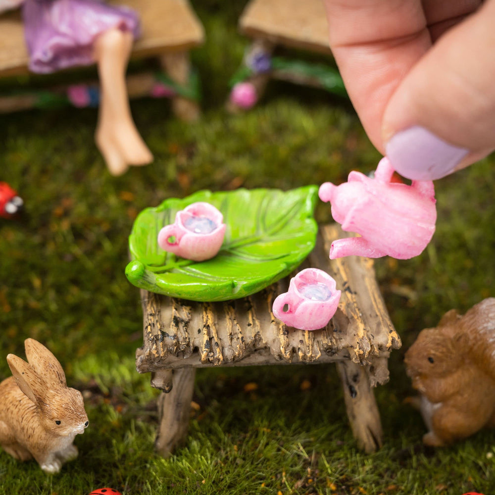 Creative fairy village setup with PRETMANNS fairy accessories
