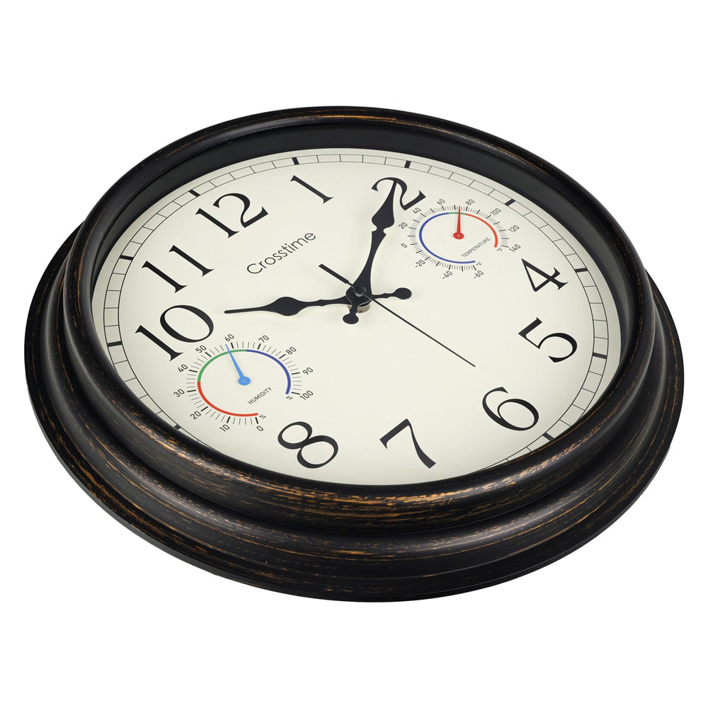 Crosstime wall clock packaging view