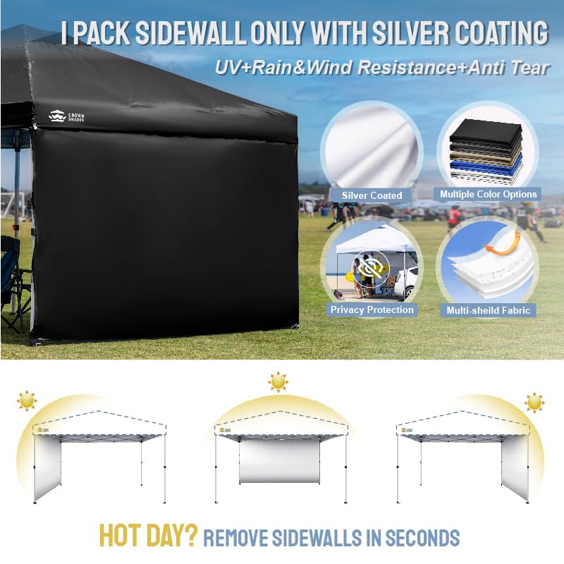 CROWN SHADES sidewall hook mounting system