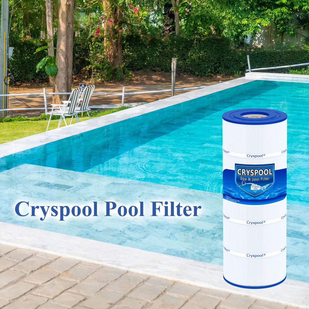 Cryspool CP-08055 Pool Filter Cartridge back view