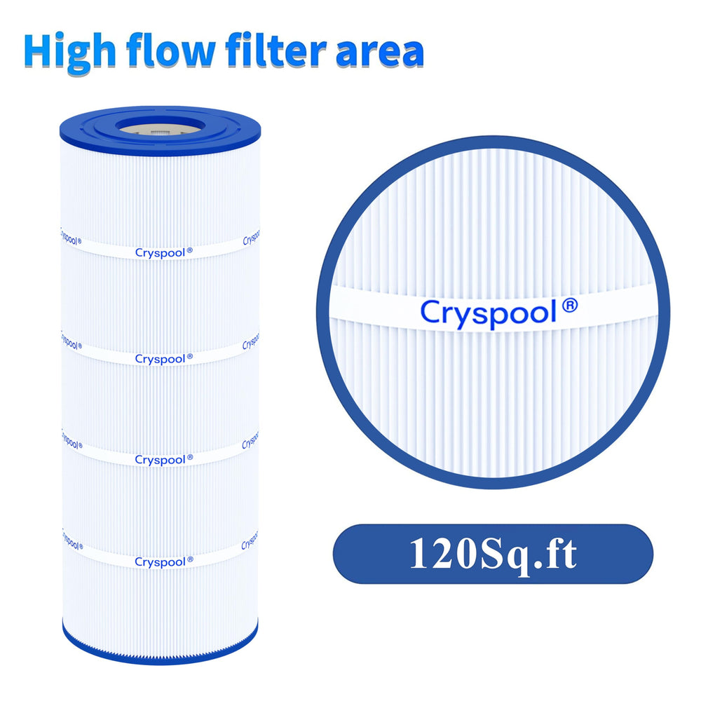 Cryspool CP-08055 Pool Filter Cartridge cleaning process
